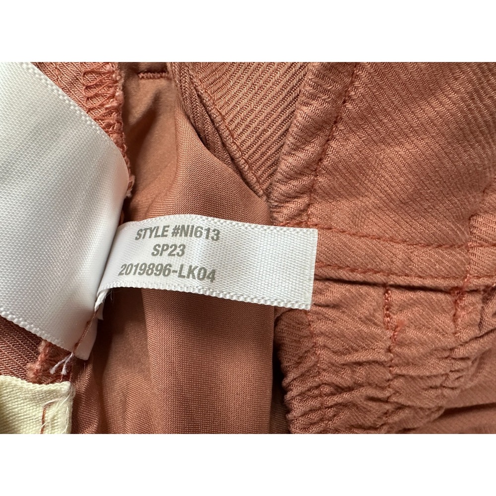 Madewell The Neale Straight Leg Pant Drapeweave Dried Rose NI613 Women's Size 2 - Picture 7 of 16